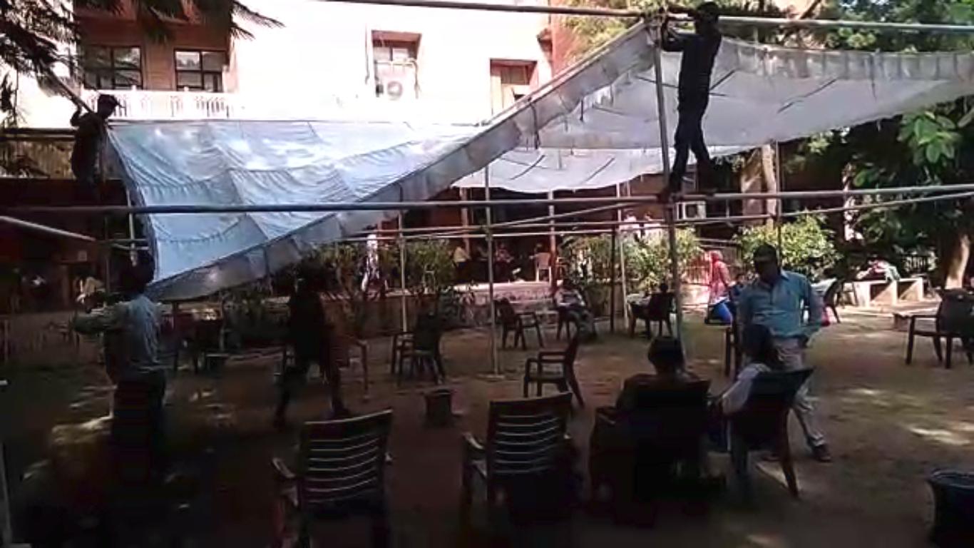 Senior Teacher Counseling : ऐसा हुआ असर कि काउंसलिंग में आए अभ्यर्थियों के बैठने के लिए लगा दिए टेंट