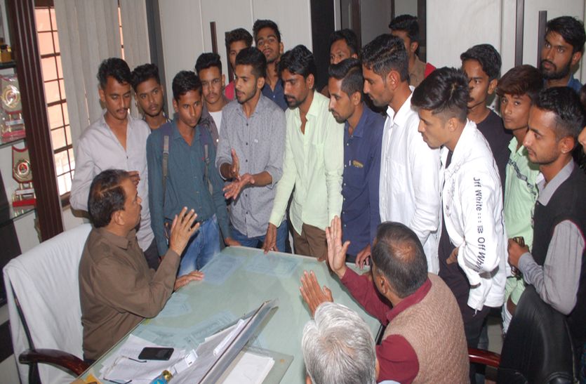 kishangarh dispute about guest in student union