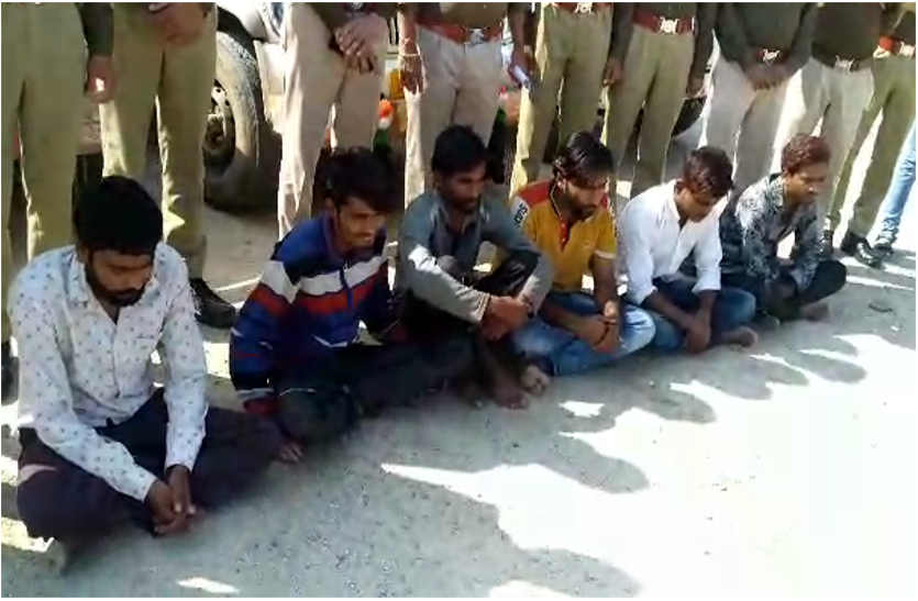  Inter state vehicle thief gang busted, 6 thieves arrested in Bhilwara
