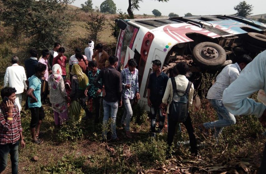 Burhanpur Bus Accident