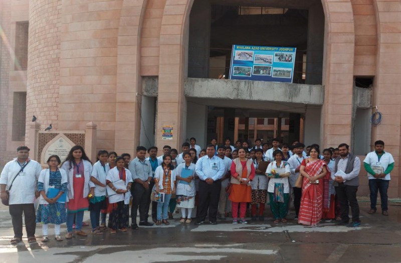 Educational tour of West Bengal team in Jodhpur