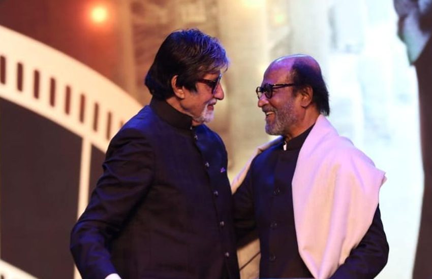 Amitabh and Rajinikanth