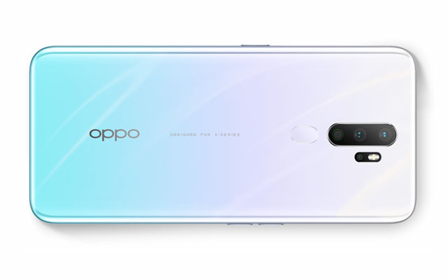 OPPO A9 2020 gradient white colour Variant