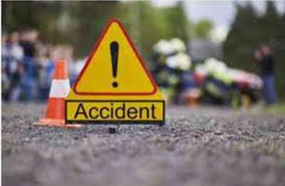 Road accident in bhilwara