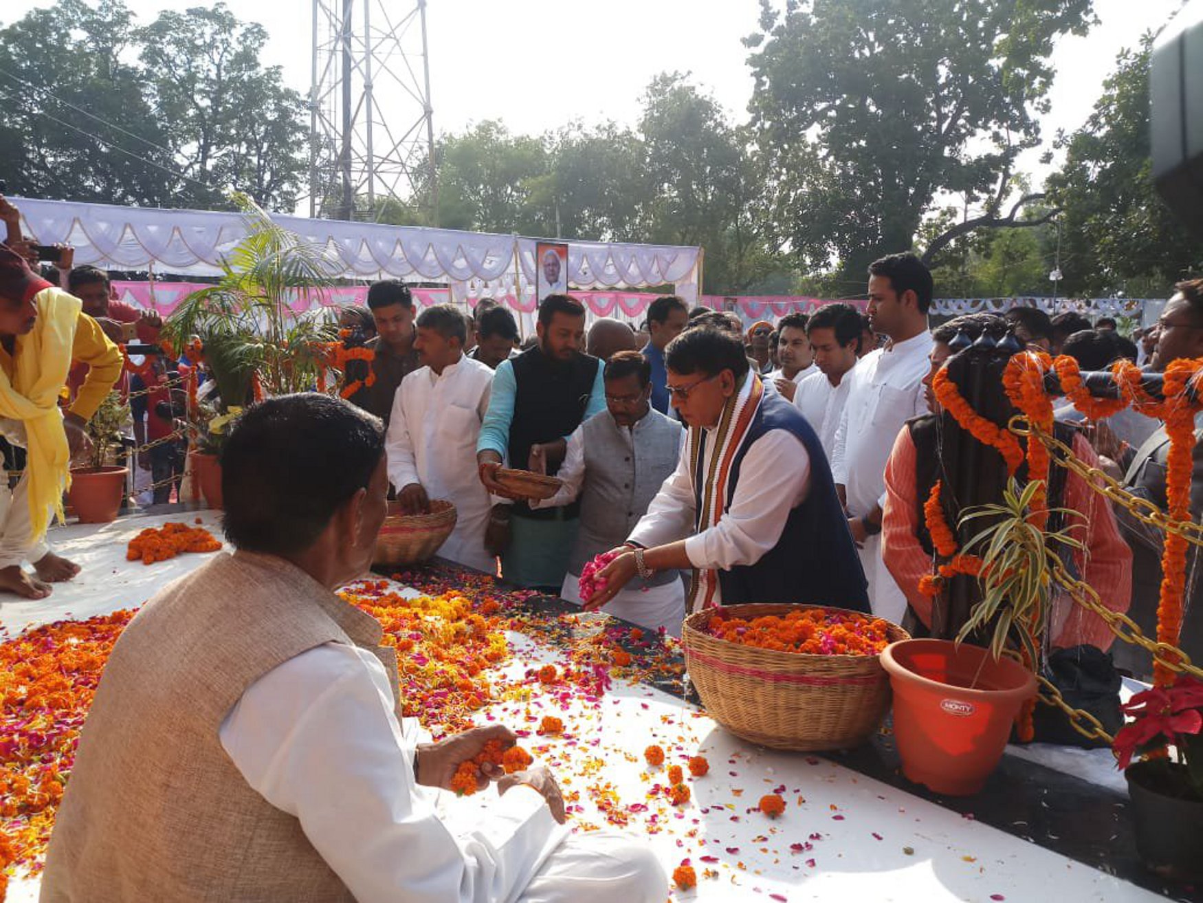 Inaugurated to pay tribute to former minister Indrajit Kumar's first d