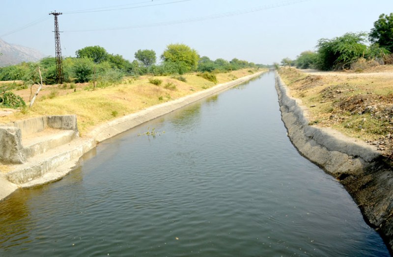 बीसलपुर बांध की दोनों मुख्य नहरों में घटाई पानी की मात्रा, बायीं का बिबोलाव व दायी नहर का पानी पहुंचा दूनी