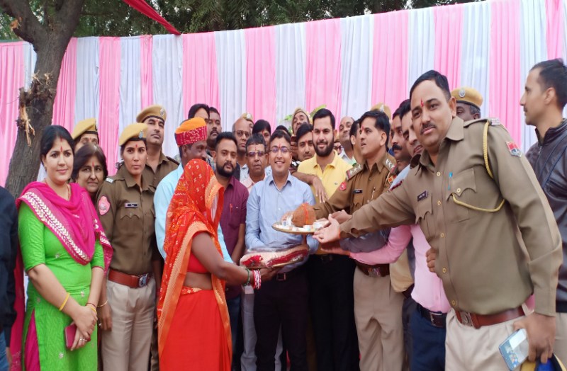 Police help in marriage of poor's daughter : good work of Police