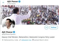 ajit pawar twitter