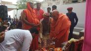 astrologer pandit bhojraj dwivedi road inauguration in jodhpur