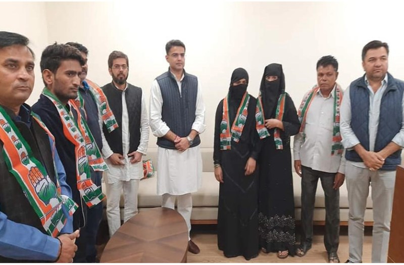 Independent Councillors joined Congress by Sachin Pilot