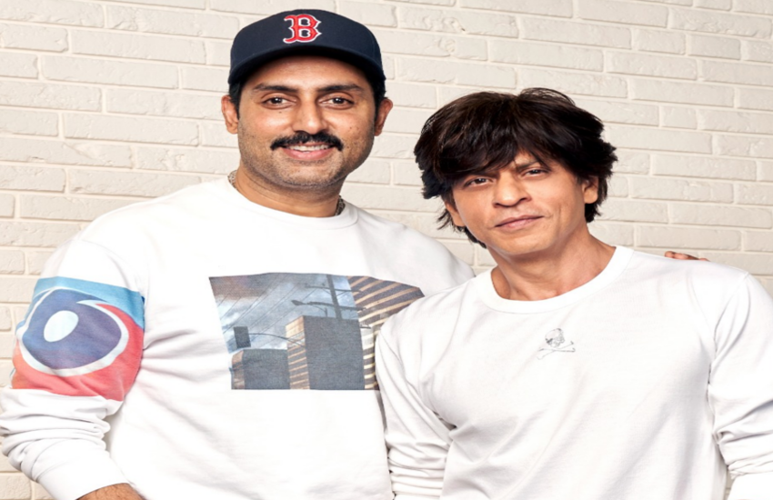 abhishek and shahrukh khan