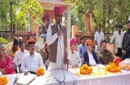 131 people operated in the camp in bhilwara