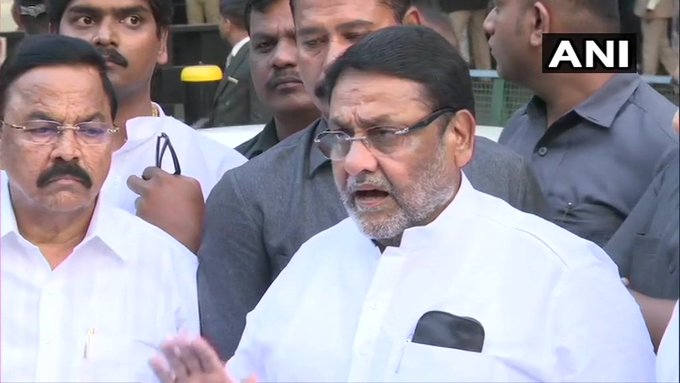 nawab malik on bjp