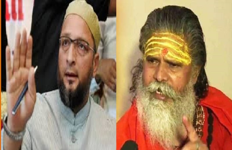 Mahant Narendra Giri said MP Asaduddin Owaisi should go to Pakistan