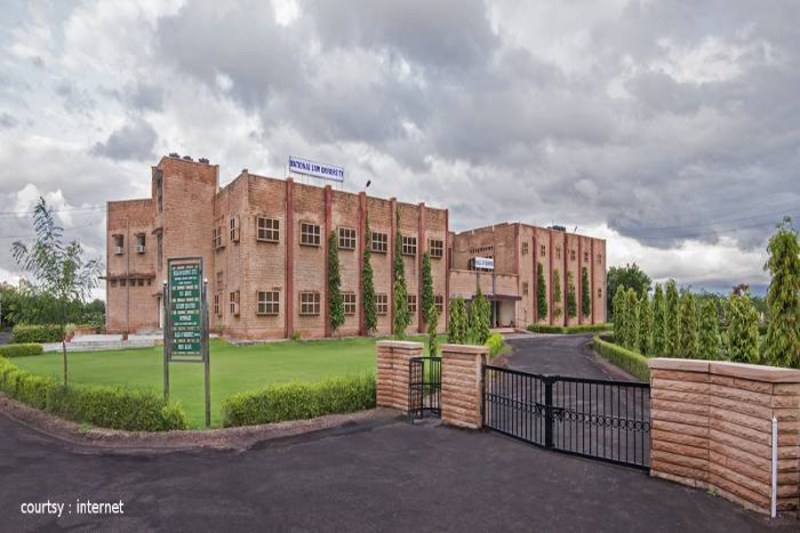 national law university jodhpur is not giving admissions to rajasthani