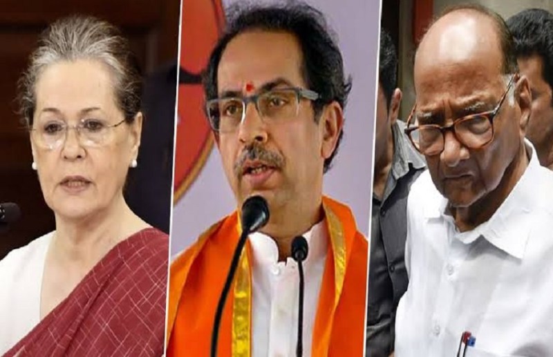 थोड़ी देर में शरद पवार के आवास पर तीनों दलों के नेताओं की बैठक, मंत्रिमंडल को लेकर चर्चा