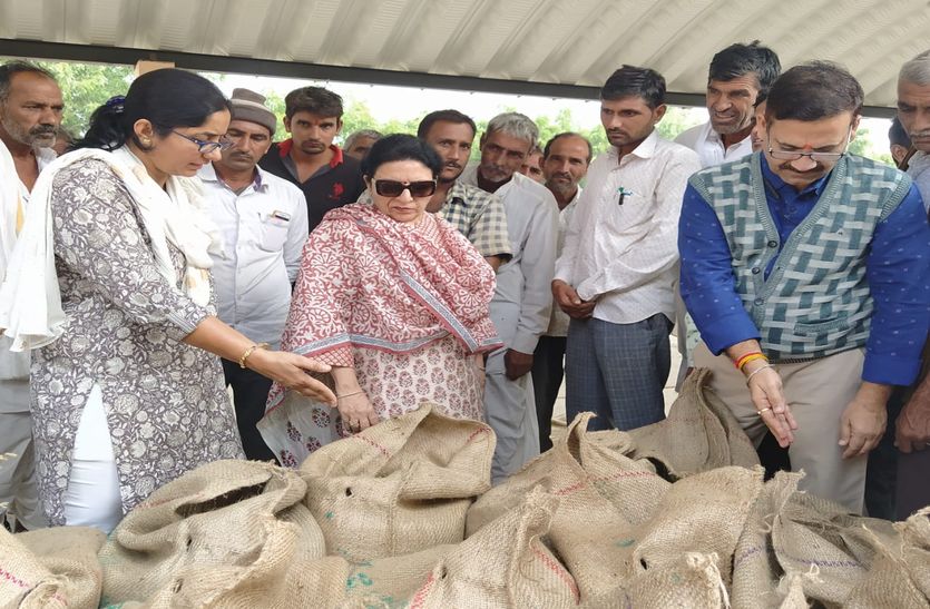 Bilara : Inspection of Weighing center