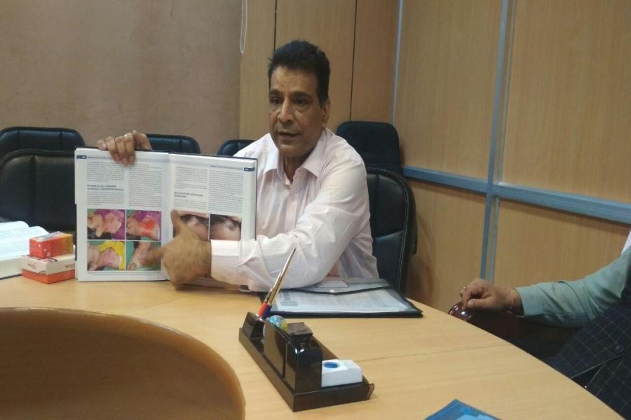 डॉ. कच्छवाह की ‘जोधपुर तकनीक एक सफेद दाग’ पबमेट में पब्लिश