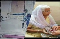 बुजुर्ग महिला से ठगी, सोने के कंगन ले उड़ा शातिर बदमाश ,ऐसे आई झांसे में.पुलिस चौकी से महज 50 मी.दूरी पर ठगी, सीसीटीवी कैमरे में कैद हुई वारदात