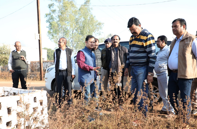 Collector inspected about Katni city development