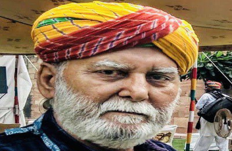 Bihari award to famous Rajasthani poet Aaidansingh Bhati