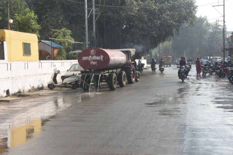 Land worship of development works