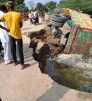 Villages closed due to breakdown of culvert in Bhilwara