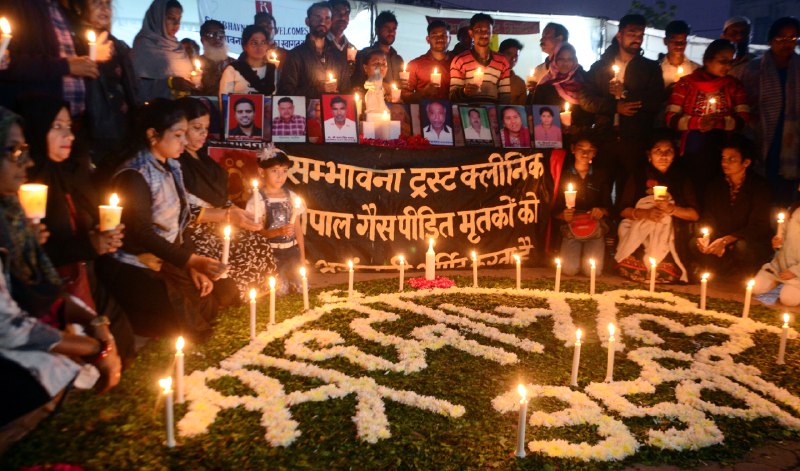 bhopal gas kand information in hindi