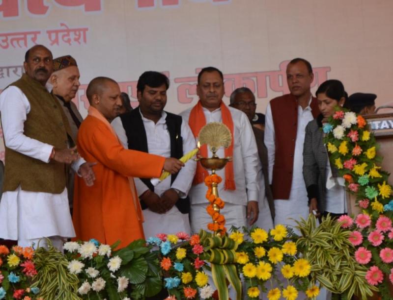 राप्ती नदी पर बने बढ़या ठाठर पुल का लोकार्पण, दो जिलों के सैकड़ों गांवों का आवागमन होगा सुगम