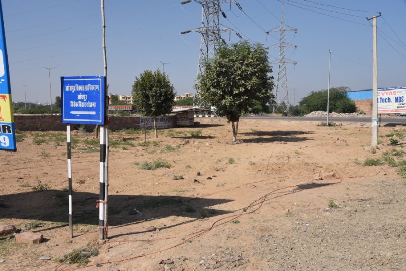 boom in land rates in jhalamand area jodhpur with rajasthan highcourt