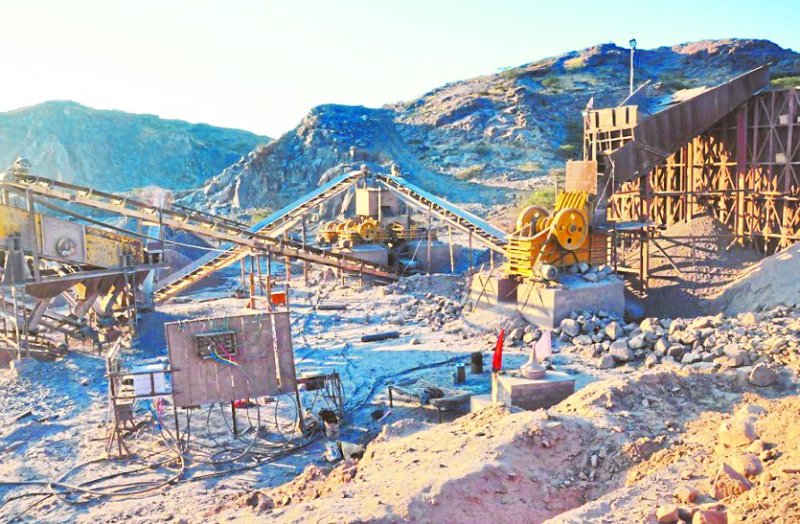 Illegal mining on government land in hilly region, responsible silence