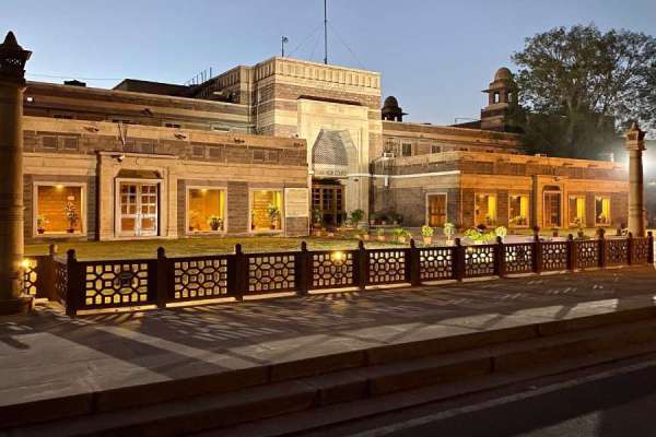 exclusive photos of rajasthan high court new building in jhalamand