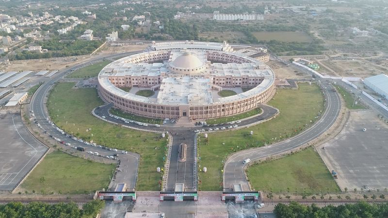 वीडियो...राजस्थान हाईकोर्ट के नए भवन में इतनी है खूबियां, जानकर होगी हैरत