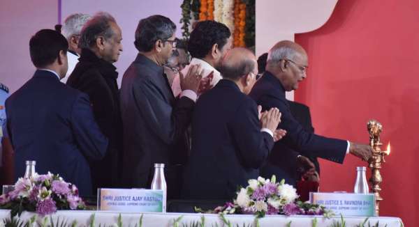 राष्ट्रपति रामनाथ कोविंद ने किया राजस्थान उच्च न्यायालय के नए भवन का उद्घाटन, देखें तस्वीरें...