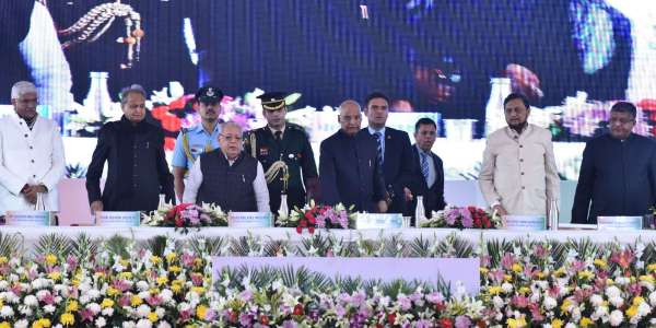 राष्ट्रपति रामनाथ कोविंद ने किया राजस्थान उच्च न्यायालय के नए भवन का उद्घाटन, देखें तस्वीरें...