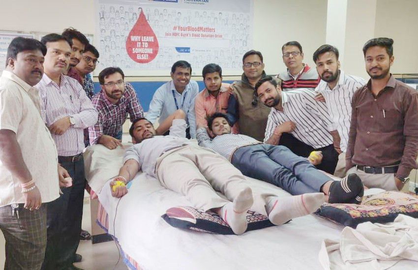 बांसवाड़ा में रक्तदान शिविर का समापन, 50 से ज्यादा लोगों ने किया स्वैच्छा से रक्तदान
