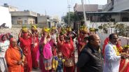 Kalash Yatra  : मूर्ति स्थापना दिवस पर निकाली गई कलश यात्रा............ देखिए वीडियो