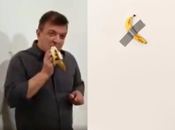 Duct Taped Banana