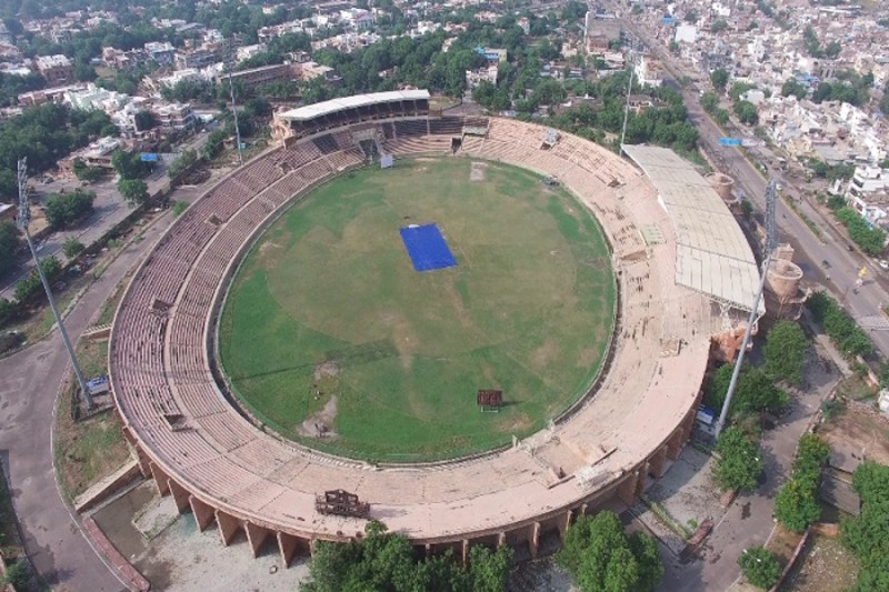 no national and international sports match at barkatullah khan stadium
