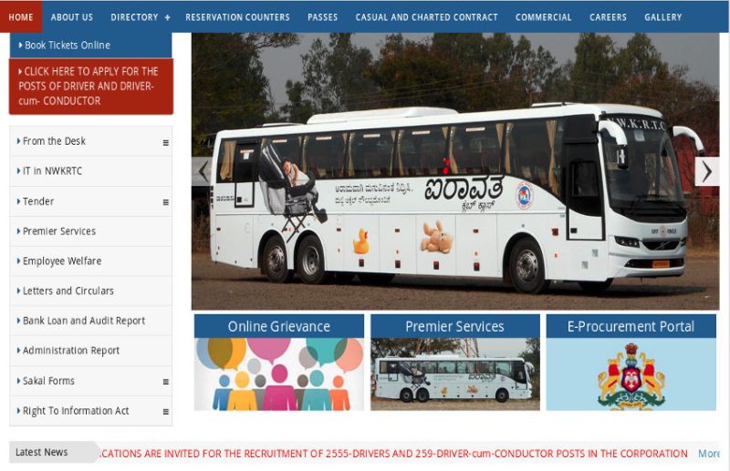 NWKRTC Recruitment 2019