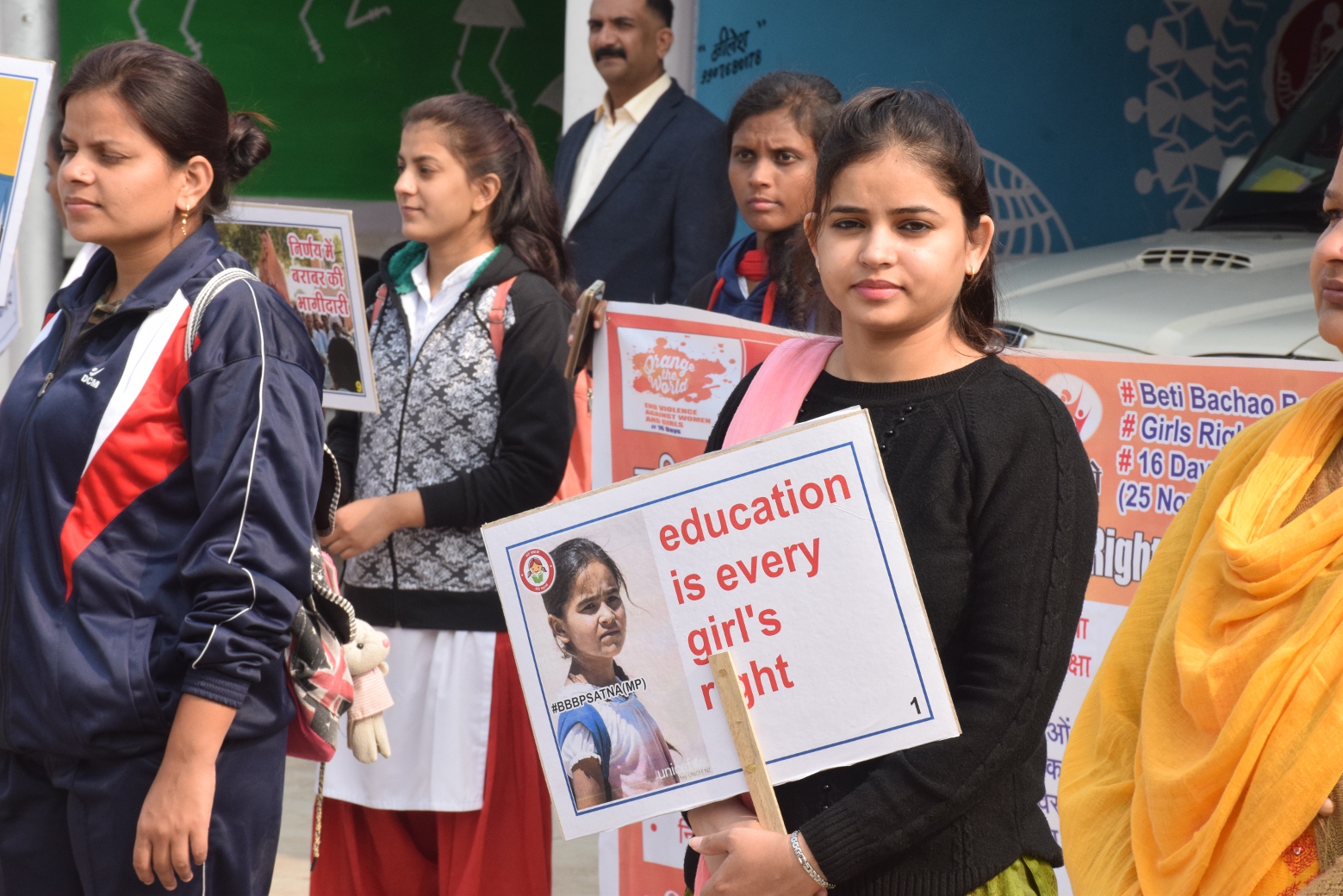 Daughters asked for right to education, security and equality