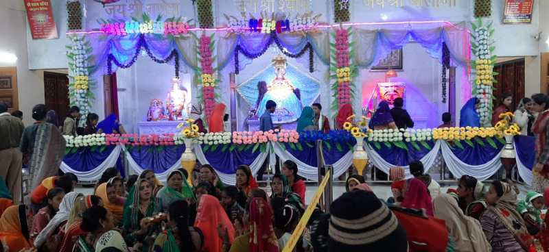 खाटू के श्याम मंदिर की पहली वर्षगांठ