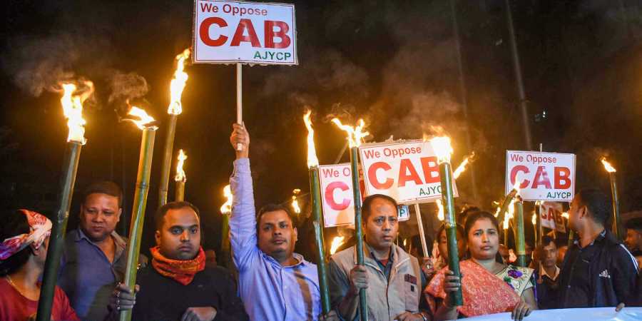 Protest Against CAB