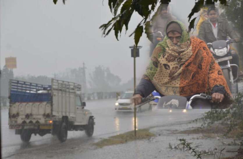 Rain And Hail In East Rajasthan Increases Winter