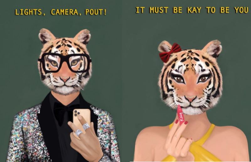 टाइगर बेबी के मुखौटे में नजर आए बॉलीवुड स्टार्स, ऋतिक, रणवीर, कैटरीना ने खुद शेयर किए ऐसे फोटोज