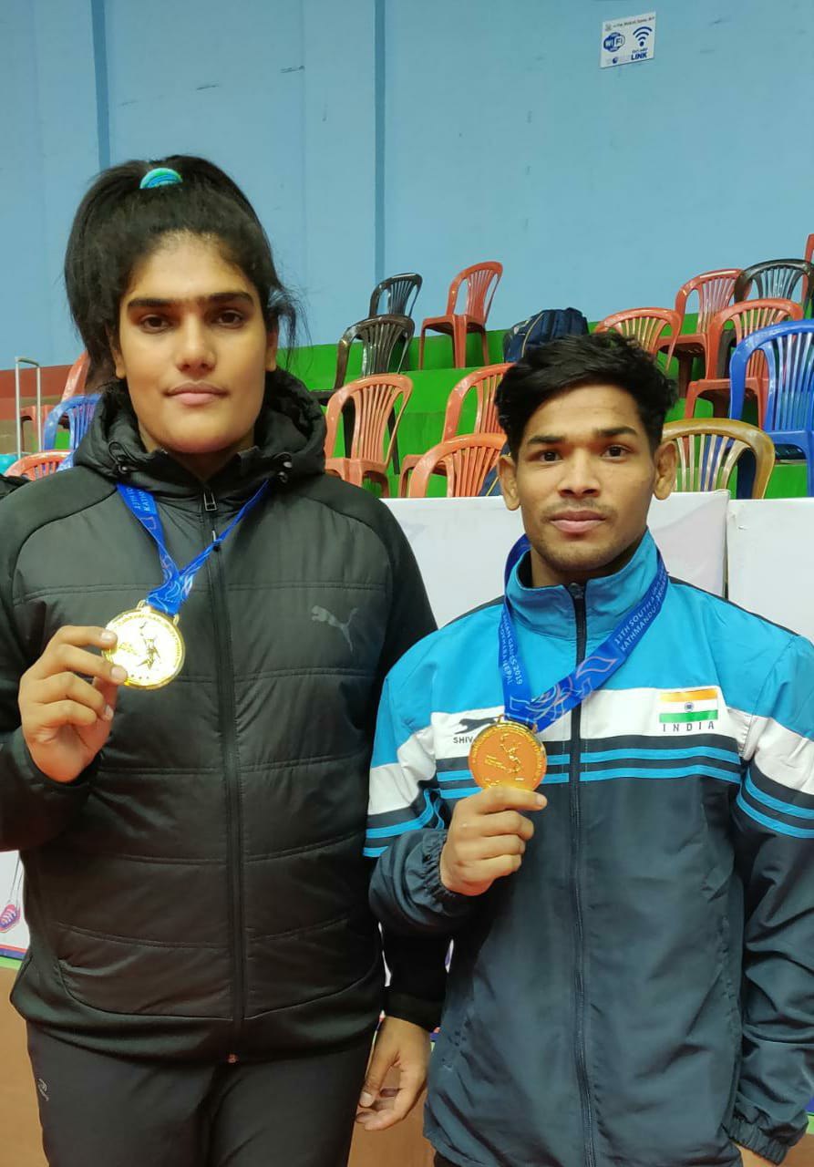 विजय व तूलिका ने जीता दक्षिण एशियाई खेलों में स्वर्ण