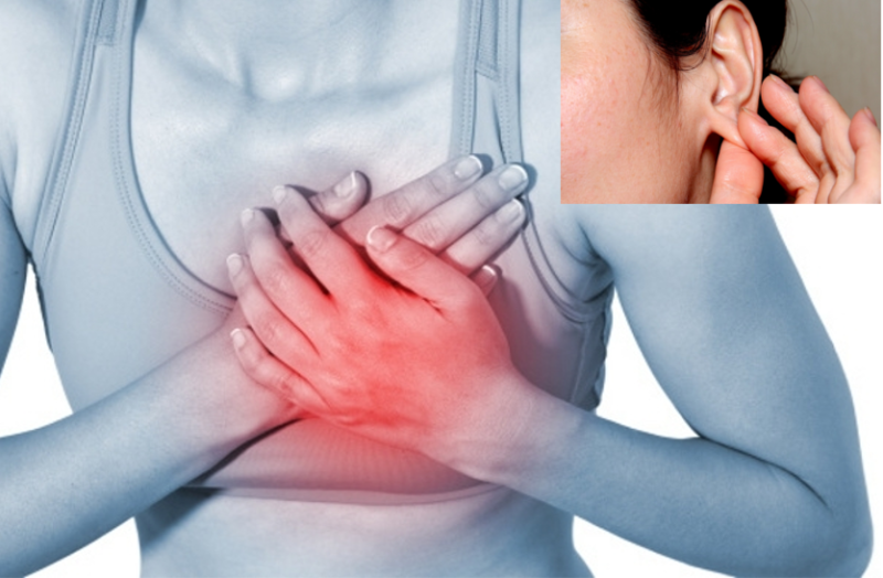 कान के ऊर्जा बिंदु दबाने से सर्दी में होने वाले हार्ट पेन में मिलेगी राहत