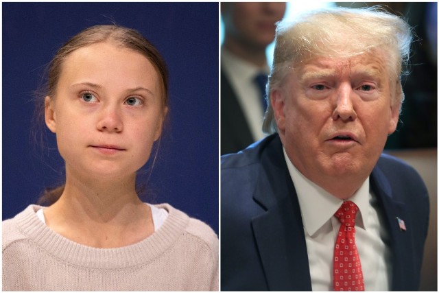 Greta Thunberg Donald Trump