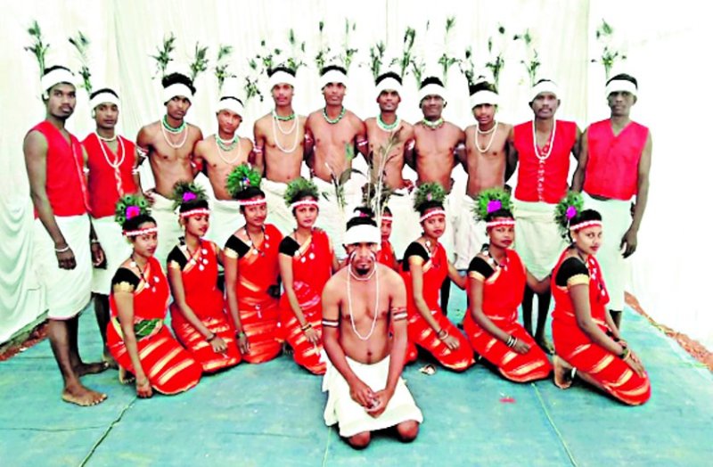 Selection of Gondwana Adivasi Mather Dance Team of the district at state level festival