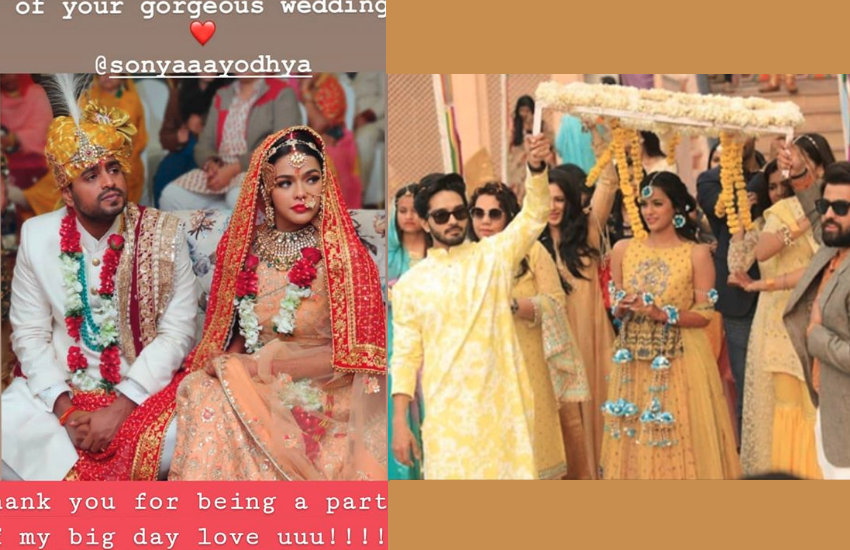 'कसौटी जिंदगी की 2' एक्ट्रेस सोन्या अयोद्धया ने बॉयफ्रेंड हर्ष सिमोर से की शादी, फोटो-वीडियोज आए सामने
